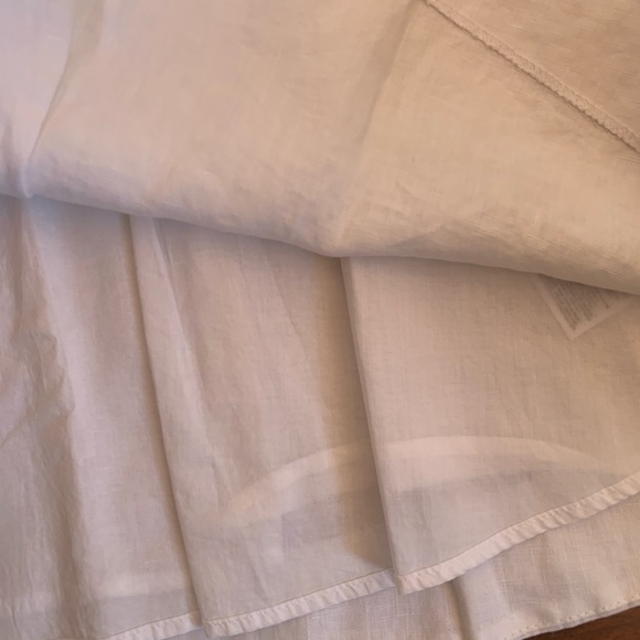 NWT Gap 100% Linen White Dress Size 2 - Picture 5 of 6